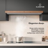 Klarstein ZenFusion napa | protok zraka 372 m3/h | EEK A | ekstrakcija/recirkulacija | 3 razine | tihi rad | shoptok.hr