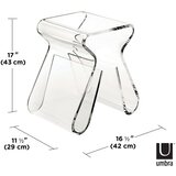 Umbra Plastična stranska mizica 42x29 cm Magino – | Shoptok.si