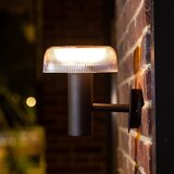 Zuma line WT33111 - LED solarna zidna lampa BLUET LED/2,5W/2000mAh IP44 crna | Eponuda.com