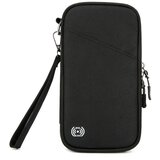 INF potovalna denarnica z blokiranjem rfid za potne liste in dokumente black, (21540960) Cene