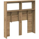 Ormarić Omarica za vzglavje postelje LED artisian hrast 100x17x102 cm | Shoptok.si