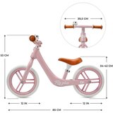 Kinderkraft poganjalec Fly Plus powder pink | Shoptok.si