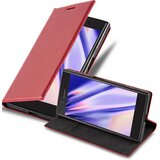 Cadorabo Ohišje, združljivo z Sony Xperia XZ / XZs v rdeče jabolko - Zaščitni ovitek z magnetnim zapiranjem, stoječo funkcijo in režo za kartice, (20549136) | Shoptok.si