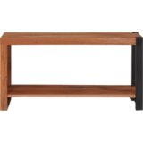 vidaXL Police za knjige Smeđa, Crna 80 x 30 x 110 cm | shoptok.hr