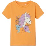 name it Majica 'JASMINE' bež / dimno modra / lila / oranžna | Shoptok.si