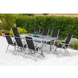 Gardenson Vrtni Set Carrara, 9-Delni, Raztegljiva Miza | Shoptok.si