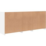  Komoda s LED svjetlima bijela 162 x 37 x 67 cm | shoptok.hr