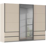 Premium Living Omara Z Drsnimi Vrati Elara, Barva Šampanjca Cene