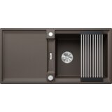 Blanco sudoper ADIRA XL 6 S-F InFino SILGRANIT pribor sklopiva rešetka, s dalj.upr. - KAVA | shoptok.hr