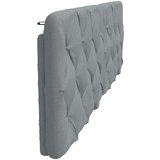 vidaXL Vzglavna stranica svetlo siva 180 cm blago | Shoptok.si