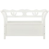  Klupa bijela 107 x 45 x 75,5 cm od masivne jelovine | Eponuda.ba