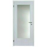 DOORNITE Sobna vrata sa staklom (850 x 2.000 mm, DIN graničnik: Lijevo, Bijele boje, Središnji položaj: Saće) Cijene