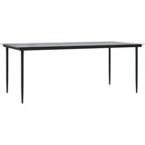  7-dijelni vrtni blagovaonski set od poliratana s jastucima bež | shoptok.hr