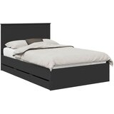  Krevetna konstrukcija Crna 120 x 190 cm Inženjersko Drvo | Eponuda.com