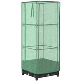  Povišena gredica s pokrovom za staklenik 40 x 40 x 123 cm | shoptok.hr