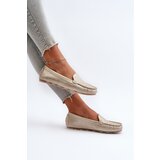 Boto EVENTO Women's Gold Loafers Ranica | Shoptok.si