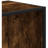  Ormar za knjige dimljeni hrast 60x35x76 cm konstruirano drvo | shoptok.hr