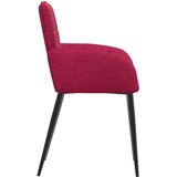  Trpezarijske stolice 2 pcs Baršun Vinska crvena 57 x 50 x 85 cm | Eponuda.com