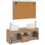 Set ormarića za kupaonicu 4 kom. Hrast artisan | shoptok.hr