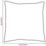  Jastuk s jastukom 2 pcs Bijelo 65 x 65 cm Perje | shoptok.hr