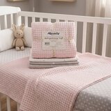 Ready Bebi Prekrivač Vafl - Roze Cene