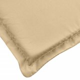  Jastuci za stolice 2 kom prošarano bež 120x50x4 cm od tkanine | shoptok.hr