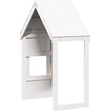 Krov za dječji krevet bijeli 55x84x132 cm masivna borovina | shoptok.hr