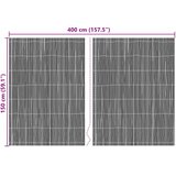  Bambusova ograda Prirodna 400 x 150 cm bambus | shoptok.hr
