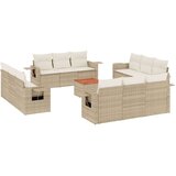 vidaXL 13-dijelni set vrtnih sofa s jastucima poliratan Bež | shoptok.hr