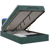  od pjene s madracem i LED-om Tamnozelena 120 x 190 cm | shoptok.hr