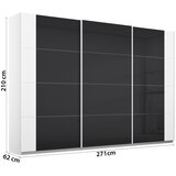 Modern Living Omara Z Drsnimi Vrati Artemis, Bela, Antracit | Shoptok.si