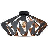 Eglo Okrugla stropna svjetiljka Carlton 6 (60 W, Ø x V: 47 mm x 23,5 cm, Crne boje, E27) Eglo Okrugla stropna svjetiljka Carlton 6 (60 W, Ø x V: 47 mm x 23,5 cm, Crne boje, E27) Slike