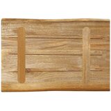 Stolna ploča sa živi rub 70x40x2,5 cm masivno grubo drvo manga | shoptok.hr