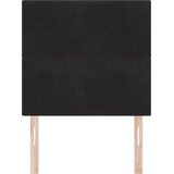  Uzglavlje Crna 80 cm Baršun | shoptok.hr