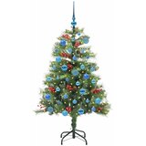  Umjetno božićno drvce 150 LED lampica Topla bijela PVC i metal | shoptok.hr