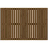 Zidno uzglavlje boja meda 159,5x3x110 cm masivna borovina | shoptok.hr