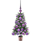  Božićno drvce s 150 LED svjetlima s stalakom Zelena 65 cm PE | shoptok.hr