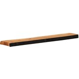 vidaXL Zidne police 2 kom 80x20x3,5 cm od masivnog bagremovog drva | shoptok.hr