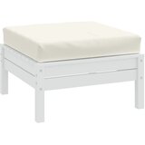 vidaXL Blazina za palete melanž krem 60x60x10 cm blago | Shoptok.si