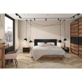 MID.YOU MAJHNA NOČNA OMARICA, črna, barve hrasta | Shoptok.si