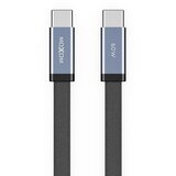 Moxom mx-cb372 pleteni fast 60w 3a type-c na type-c 1m crni Usb data kabal ( U2215 ) Cene