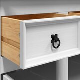  Visoka komoda Corona bijela 112x43x196cm borovina meksički stil | shoptok.hr