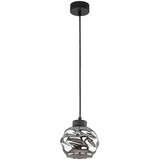  Luster na sajli ZULIA 1xE27/15W/230V crna/zadimljena crna | Eponuda.com