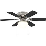 Stropni ventilator s osvjetljenjem Ø 82 cm Crna | shoptok.hr