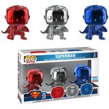 Funko Pop Movies Justice League 3Pk Superman Landing Chrome Convention 2018 | Shoptok.si