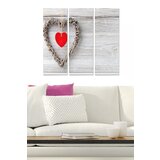 Wallity MDF1408917922980258 Multicolor Decorative MDF Painting (3 Pieces) | Eponuda.ba