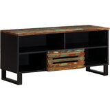 Maison Chic TV omarica - TV stojalo - Televizijska omarica 100x34x46 cm trden akacijev les, (21701446) | Shoptok.si