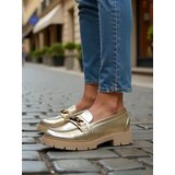 Resti Women's moccasins gold-plated Goldlove | ePonuda.com