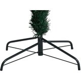 vidaXL Umjetno božićno drvce sa stalkom zeleno 150 cm optička vlakna | shoptok.hr