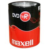 Maxell DVD-R 4.7 GB 16x hitrost, 100 kom spindle Cene